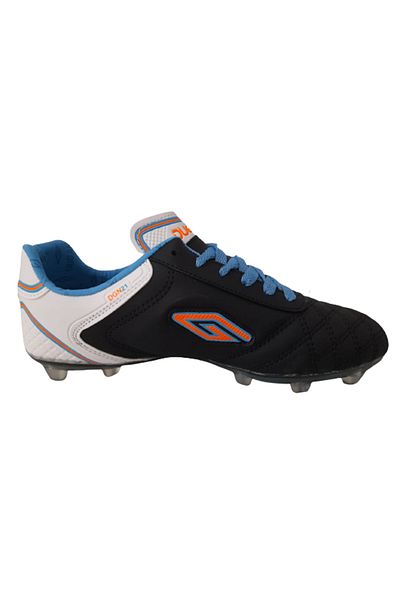 Dugana Crampon23655 Cizme de fotbal pentru bărbați cu șireturi alb-negru