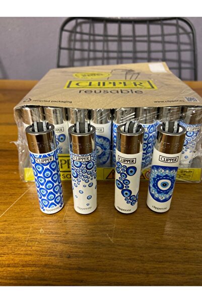 Clipper Nazar Boncuğu 2. Seri Koleksiyonculara Özel 4 Adet Çakmak