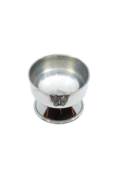 ANTEPSEPETİ Copper Silver Plated Butterfly Model Snack Bowl Set of 4