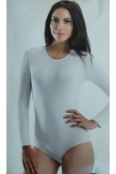 Manken Crew Neck Long Sleeve Bottom Agraphed Bady