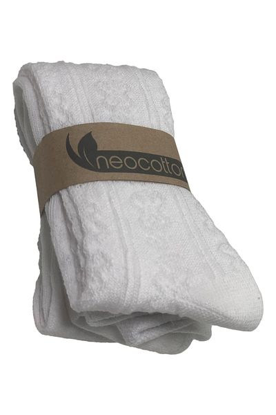 neocotton Памучен бебешки/детски чорапогащник с верижка Nc7000