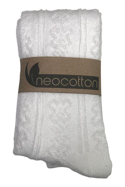 neocotton Памучен бебешки/детски чорапогащник с верижка Nc7000