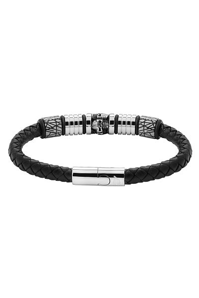 Zippo L. Steel Acc. Bracelet Braided Bracelet - Black 20C 2007170