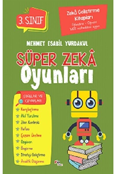 Generic Brand Intelligence Development Books Super Brain Games 3Rd Grade - Pi...