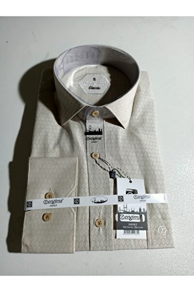 Rengima Класична сорочка з довгими рукавами та однією кишенею