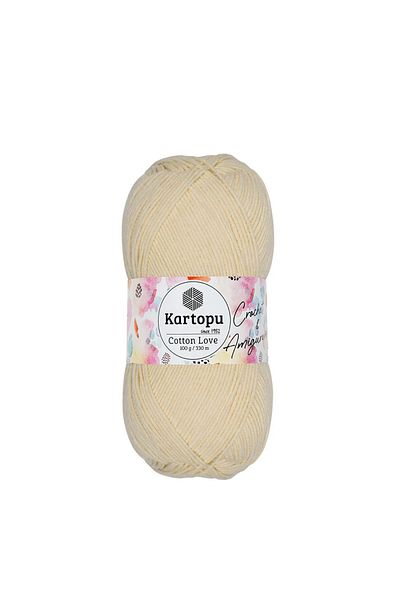 Kartopu Cotton Love Hand Knitted Amigurumi Floss Wool 100 Gr