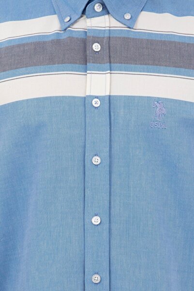 U.S. Polo Assn. U.s. Polo Erkek Regular Fit Spor Gömlek G081sz004.000.1584026 Rıbaro