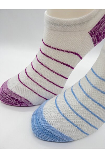 CİHO Чорапи 6 чифта дамски мрежести плетени невидими чорапи до глезена