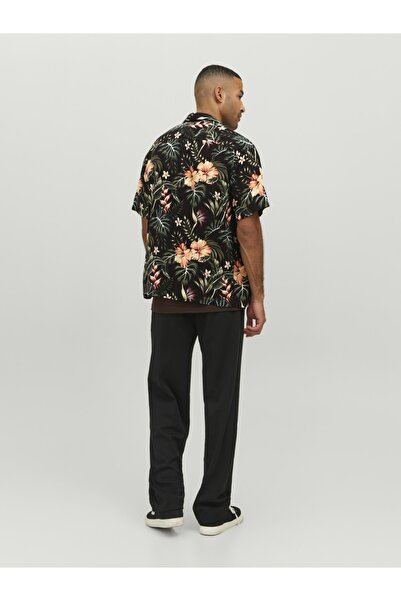 Jack & Jones Floral Patterned Short Sleeve Shirt- Jeff