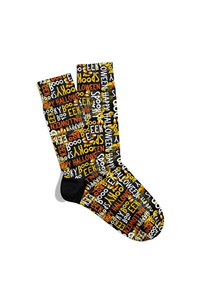 Eğlenceli Çoraplar Забавни чорапи, унисекс, графити, Хелоуин, модел K2, чорап...