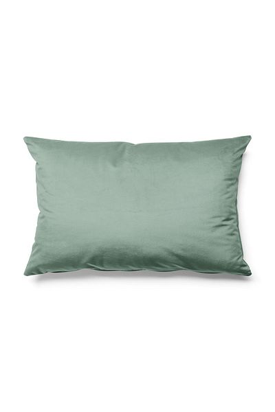 Pilloveland Culoare uni - O singură culoare Husă de pernă Tapițerie Material din piele întoarsă 50*30 Cm - Menta
