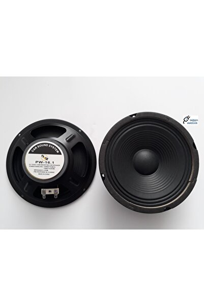 tteknolojik 16 Cm 4 Ohm 150 Watt Kağıt Hoparlör 1 Adet