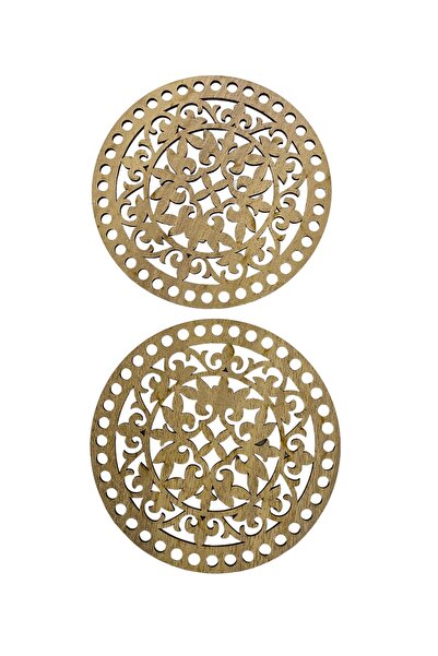 aladepo Ξύλινη τσάντα άκρη 15 cm Light Oak Double Face 3 mm MDF