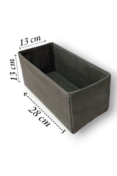 Balkan Room Σετ Organizer Organizer 2 συρταριών Anthracite - Σετ ντουλαπιών πολλαπλών χρήσεων (28*13*13)