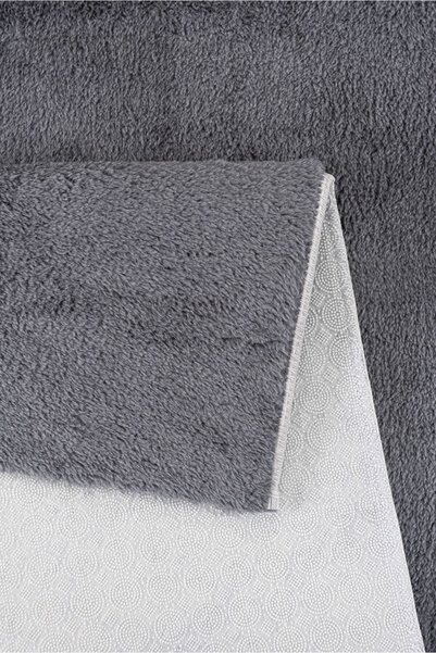 Anatolian Carpet Store Antrasit Post Kaymaz Peluş Halı