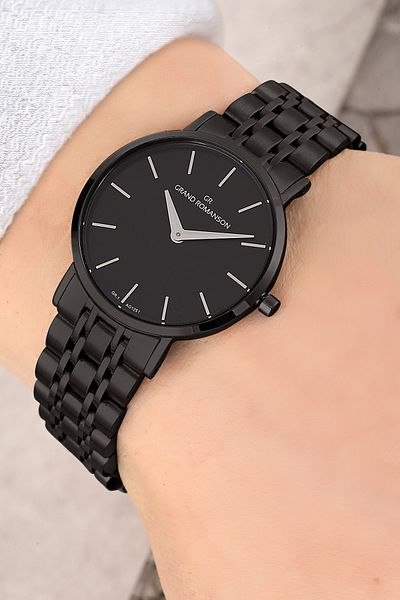 Romanson Steel Cord Steel Case 5 Atm Waterproof Women's Wristwatch
