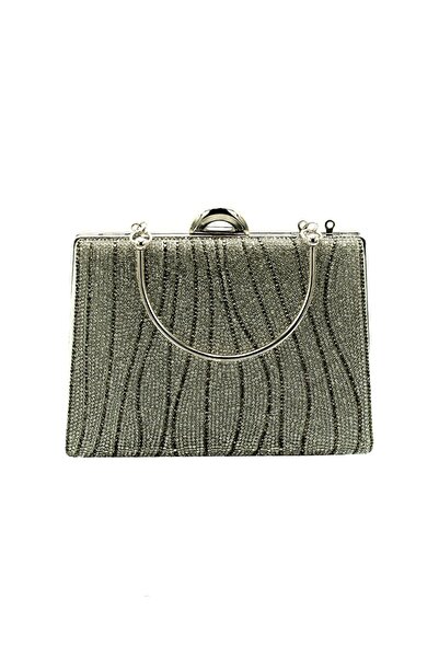 DUYGUSHOESBAG حقيبة سهرة نسائية مرصعة بالأحجار
