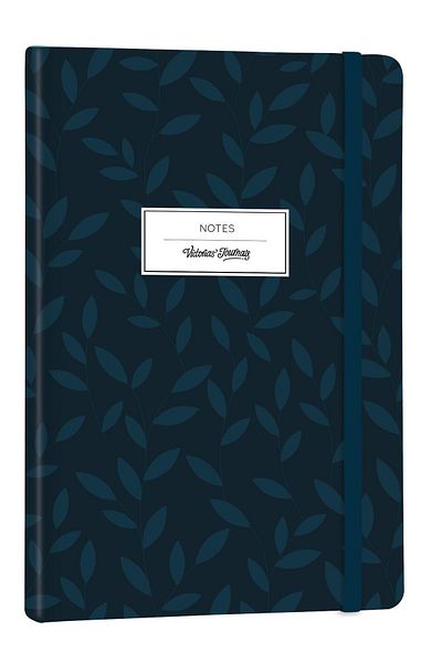 Victoria's Journals Venzi Art Σκληρό Εξώφυλλο Vegan Δερμάτινο 192 Σελίδες Α5 80γρ. Σημειωματάριο με κουκκίδες