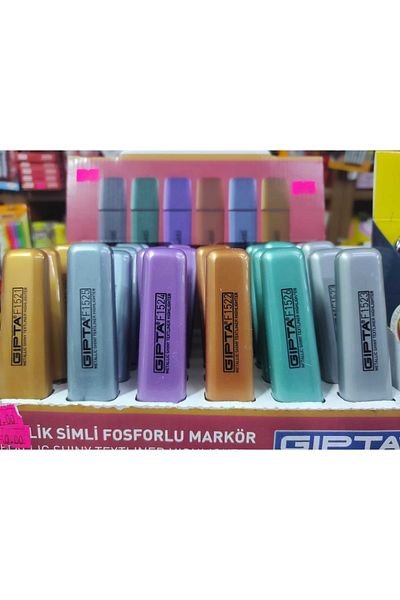 Gıpta Glitter - Metallic Highlighter Set (6 Pieces) Newiiiii