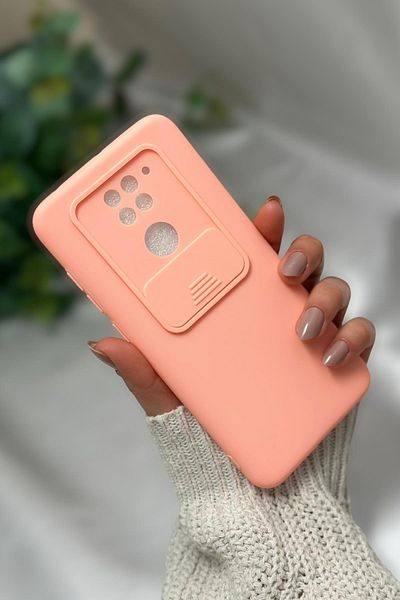 mooodcase Xiaomi Redmi Note 9 Compatible Camera Protection Slider Cover Silicone Phone Case