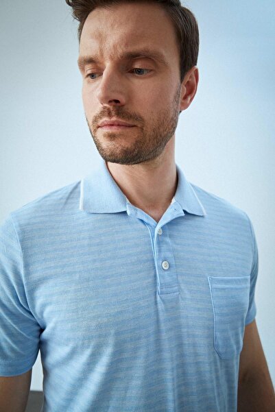 DeFacto Розслабте комір поло з коротким рукавом Tisort