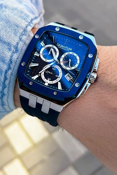 Quantum Hng1033.399 Silicone Men's Wristwatch