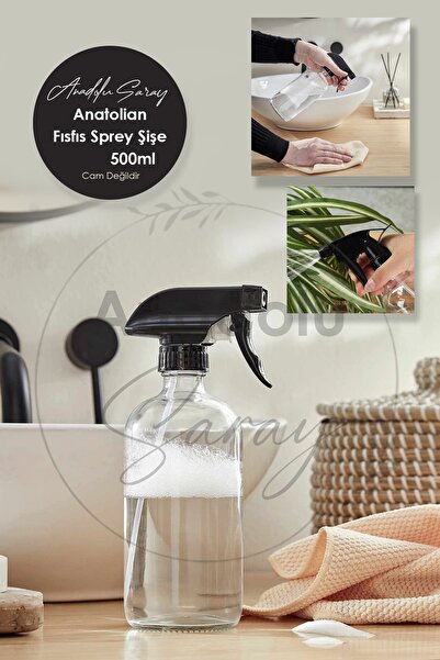 Anadolu Saray Çarşısı Anatolian Sprey Şişesi Plastik Fısfıs Su Sprey Şişesi Ç...