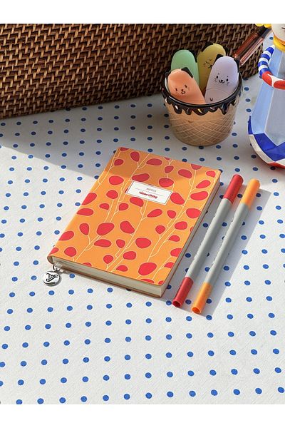 Victoria's Journals Smyth Flexy Art Flexible Cover Vegan Leather 192 Sheets A6 80grLined Notebook