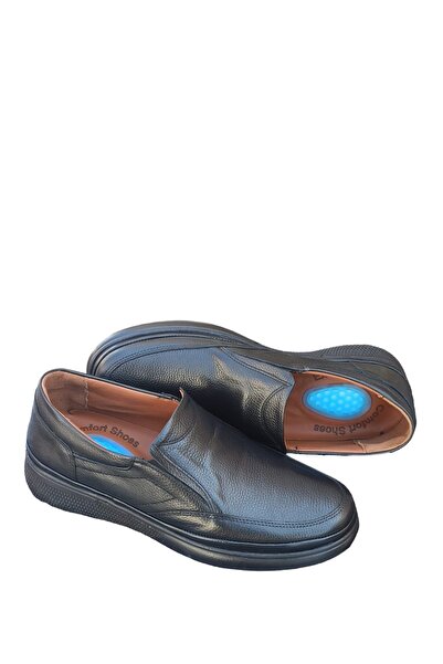 ARKEYSS أحذية رجالية عادية مريحة من الجلد الطبيعي لتقويم العظام، أحذية للأب ل...