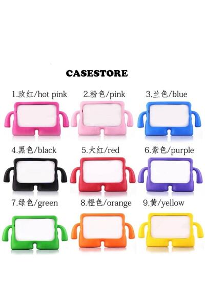 m.tk moveteck Samsung Galaxy Tab A7 Lite 8.7 Inch SM T220 Case Protected Silicone with Fun Stand for Kids