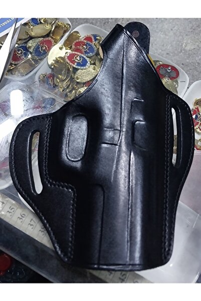 ŞAPKACIM Deri Tam Kelebek Silah Kılıfı Sar9