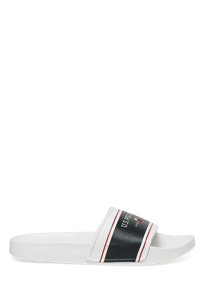U.S. Polo Assn. Λευκές ανδρικές παντόφλες 2srugby3fx