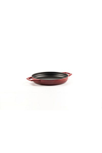 HOSSE Iron Casting Double Handle Sahan 22Cm-Red