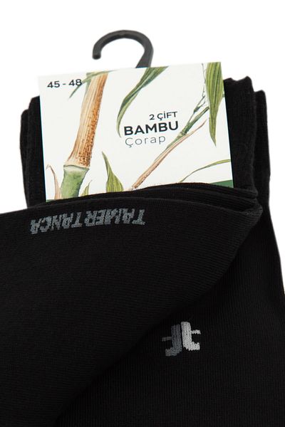 Tamer Tanca Ανδρικές κάλτσες μπαμπού Κάλτσες 855 0007 Bmb Crp 45-48 Σετ των 2