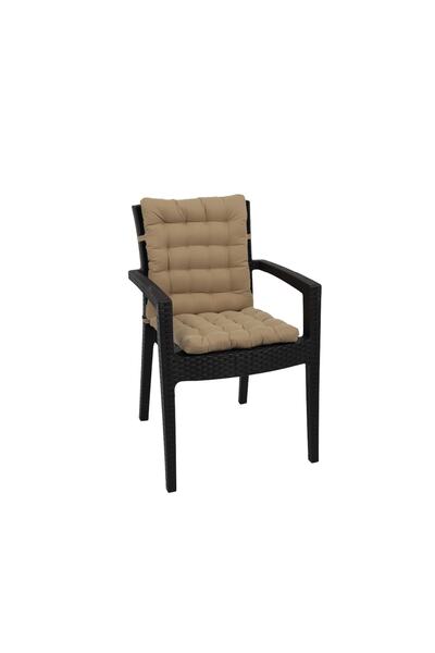 Kuscini Orchidea Gold 40x85 (ALT 40X40 CM; SIRT 40X45 CM) Yüksek Arkalıklı Sa...