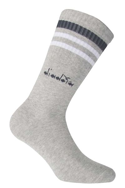 Diadora Unisex Tennissocken - 6er Pack, Logo, Streifen