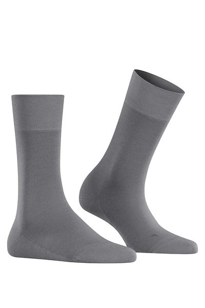 FALKE Damen Socken - Sensitive New York, Bündchen, Logo, einfarbig, lang