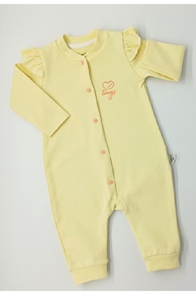 NAYİNOMS Ribana Kız/erkek Unisex Bebek Tulum