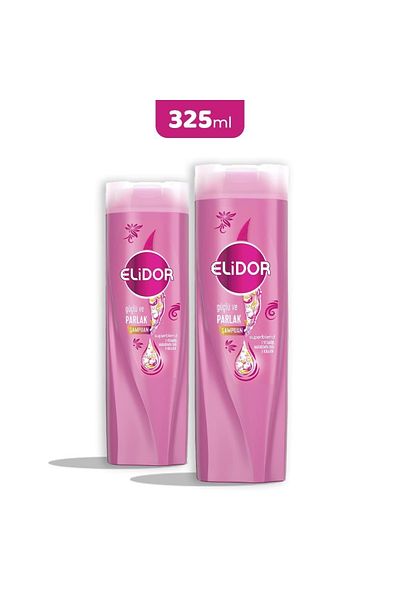 Elidor Superblend 325 ml Strong and Shiny Shampoo - X 2