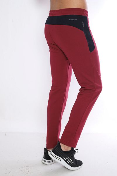 NEED LİFE Men's Burgundy Sweatpants