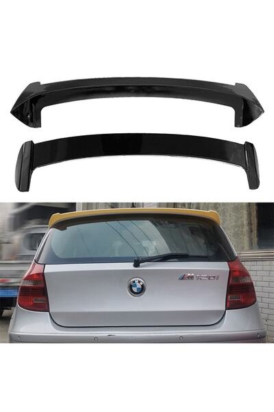 HYM TUNİNG Bmw E87 Spoiler, , Piano Black BOYALI - RENK KODUNU MESAJ ATINIZ A...