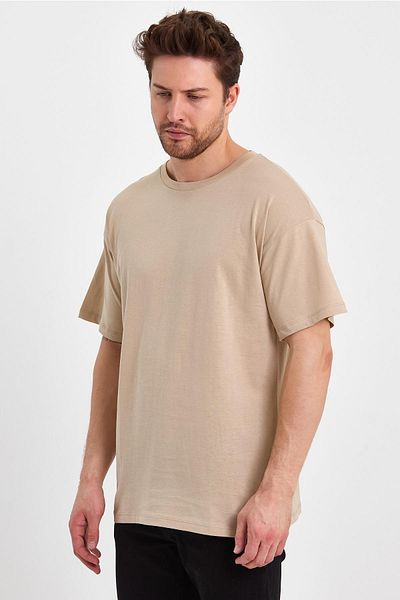 FİHA Ανδρικό μπλουζάκι Oversize Crew Neck Compact - Oxfozo