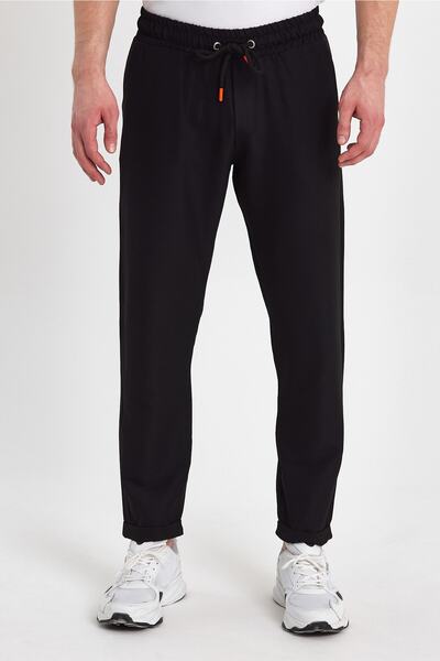 BABBOSS Krajkové kalhoty Jogger s elastickým pasem