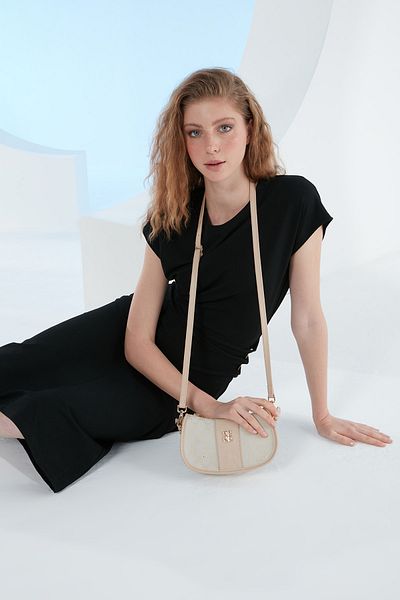 Pierre Cardin Beige Women's Shoulder Bag 05PO23Y1661