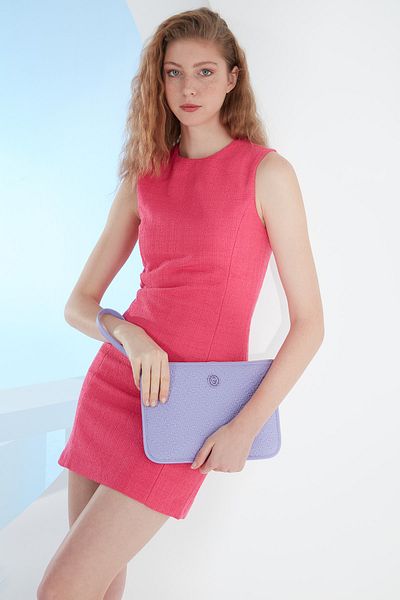 Pierre Cardin Дамска чанта тип клъч и клъч чанта от лавандула 05Po23Y1713