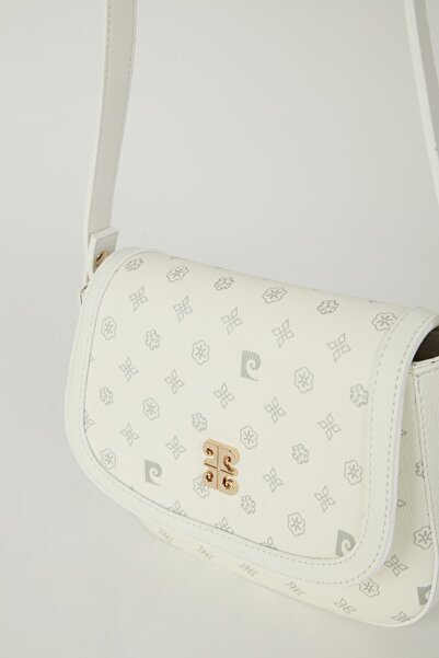 Pierre Cardin Geantă de umăr de damă Monogram albă 05PO23Y1733