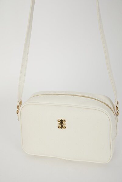 Pierre Cardin Floater Ecru Γυναικεία Τσάντα ώμου 05PO22Y1538