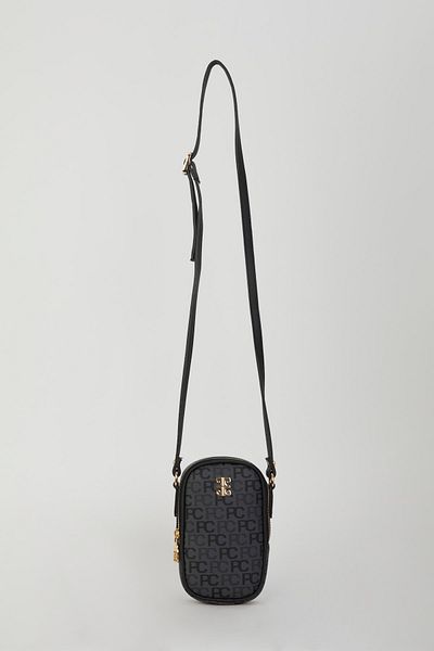 Pierre Cardin Tramlı Alphabet Anthracite γυναικεία τσάντα ώμου 05PO22Y1556