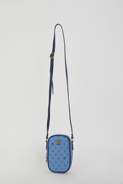 Pierre Cardin Geantă de umăr pentru femei Monogram albastră 05PO22Y1556