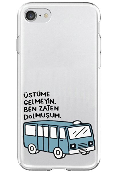 Powerfox Don'T Come on Me Transparent Phone Case Compatible with iPhone 6